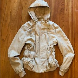 “Downtown Coalition” Rain jacket from Ooh la Luxe